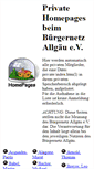 Mobile Screenshot of home.allgaeu.org